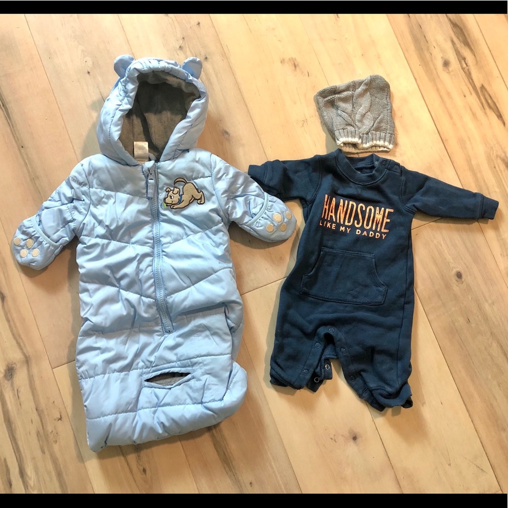 Baby snowsuit